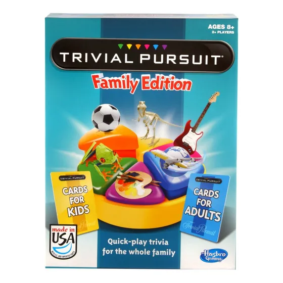 Hasbro Games Trivial Pursuit Family Edition Amazon Exclusive