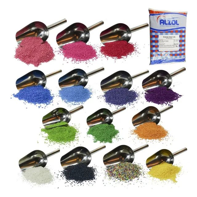 Granas Colores Varios X 100g A Eleccion Cotillon Sergio Once