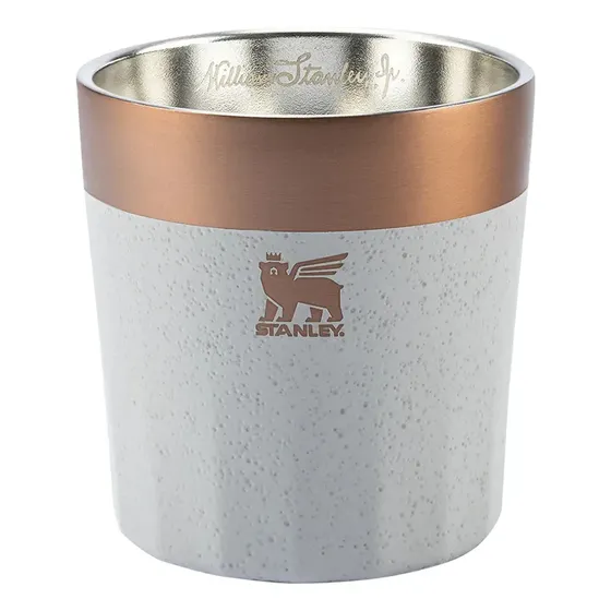 Copo Prismático Baixo Stanley Ash Bronze 201ml