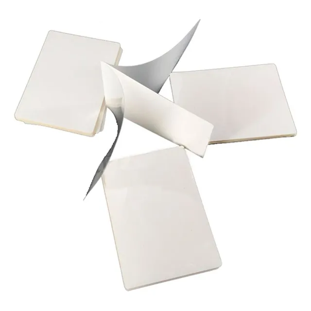 Mica Pip Lamina Blanca Intermedia 250mic 86x55mm Caja X 50