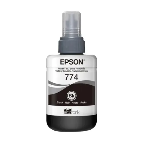 Recambio de tinta 774 para Epson M105 M205 L606 L656 L1455, tinta negra