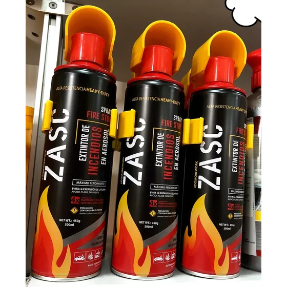 Extintor De Fuego Portátil Con Base Para Carros Y Motos