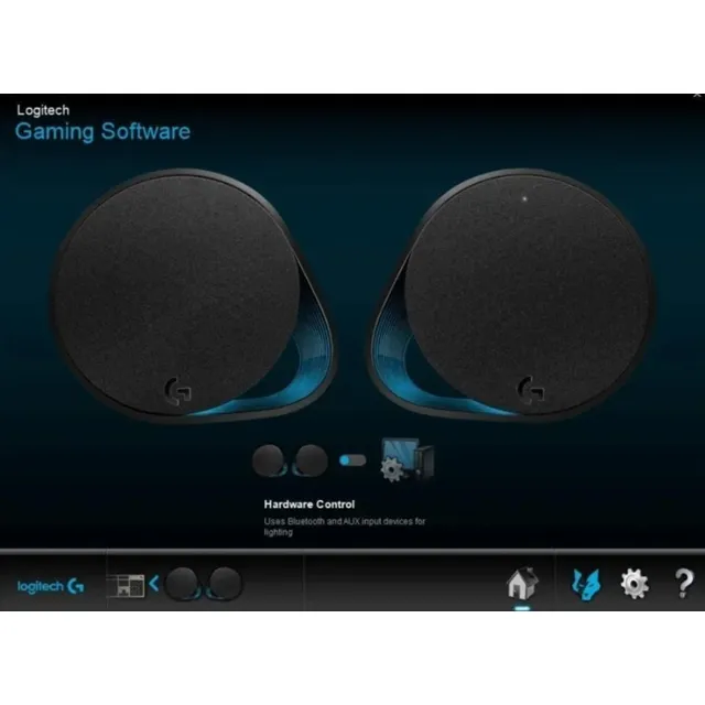 Parlante Logitech G560 con bluetooth negro 220V