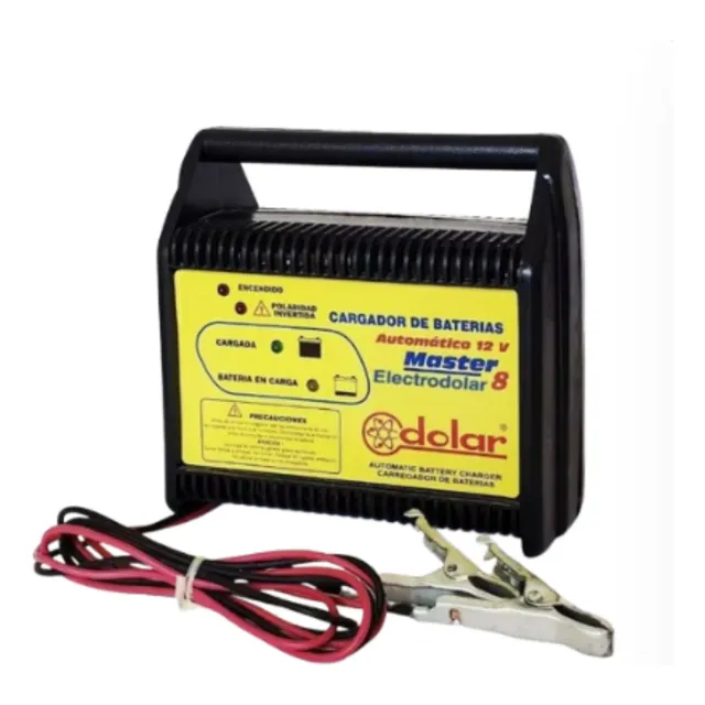 Cargador Automático Tensión De Flote. 12v Master 8 Dolar