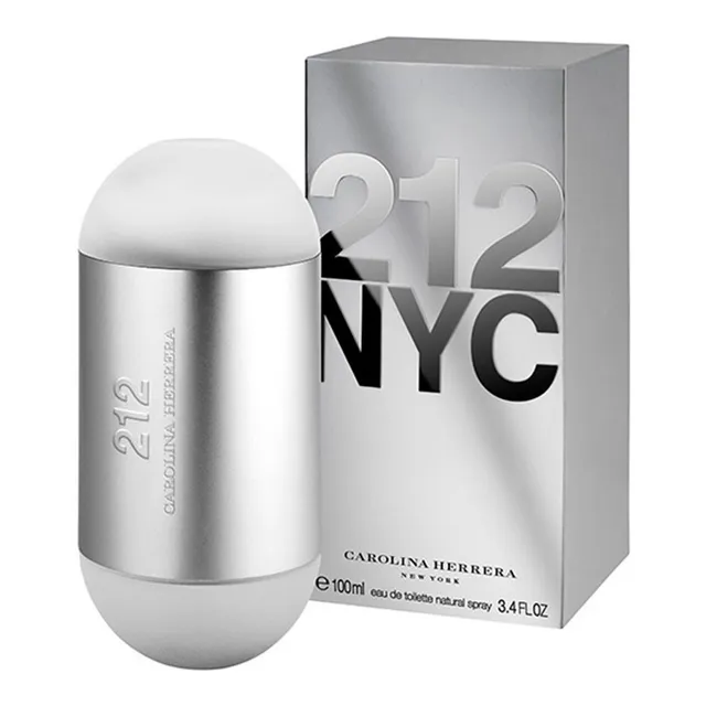 Carolina Herrera 212 Nyc Tradicional Edt 100 ml Para  Mujer