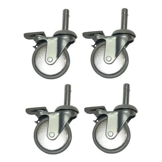 Juego De 4 Ruedas Paras Base De Camas - Modelo Pyton