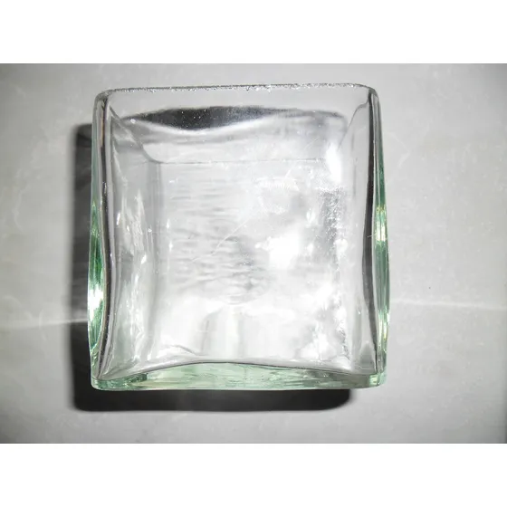 Cubeta De Vidrio Cuba De Vidrio Tincion Cuadrada 10cm