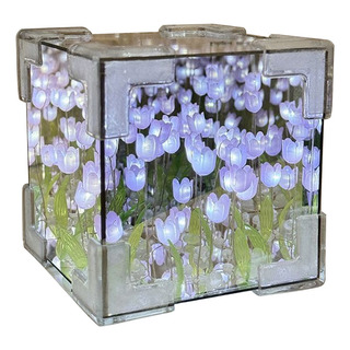 21 Diy Cubo De Rubik Lámpara Noche De Tulipanes Con Espejo 21 Diy Cubo De Rubik Lámpara Noche De Tulipanes Con Espejo