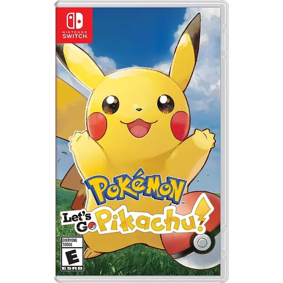 Nintendo Switch Pokemon Lets Go Pikachu Fisico