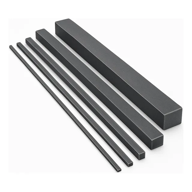 Chaveta Barra 08x07x500mm B Em Aço Sae 1045 Trefilado 