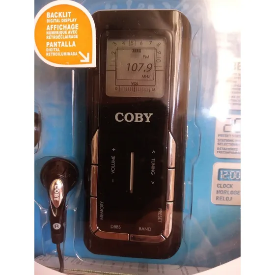 Radio Digital Coby Am Fm