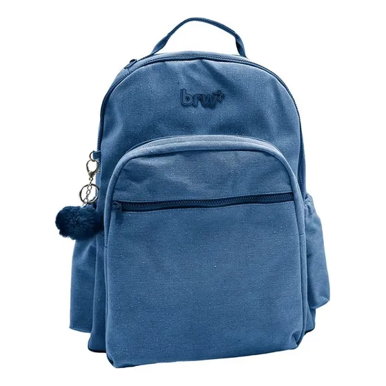 Mochila Portanotebook Brw De Jean + Llavero 