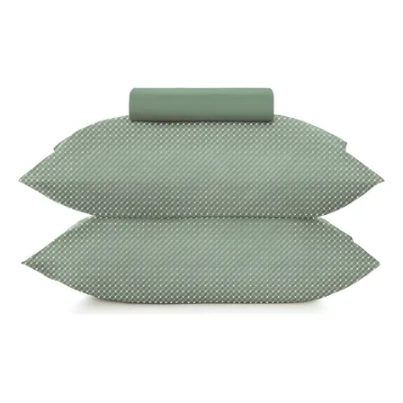 Jogo De Cama Simples 3pçs Queen Slim Organic Altenburg