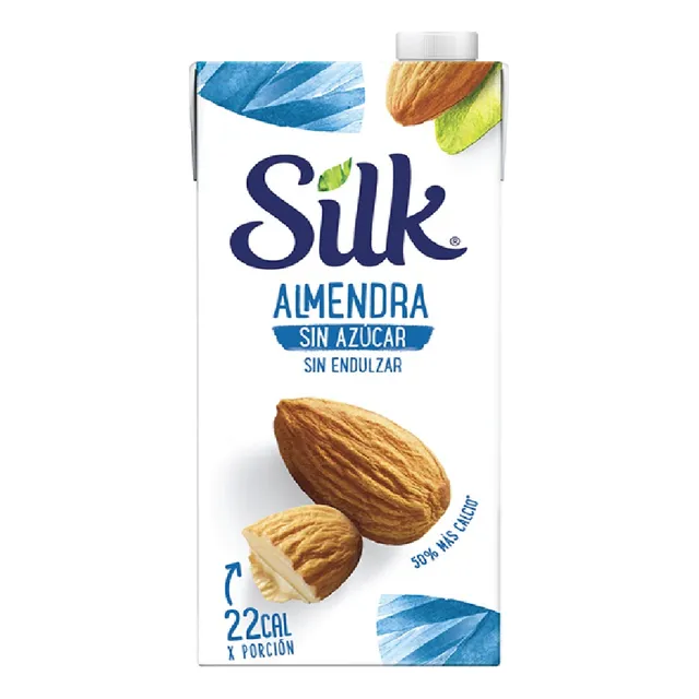 Leche De Almendras Sin Azúcar Silk 946 Ml.