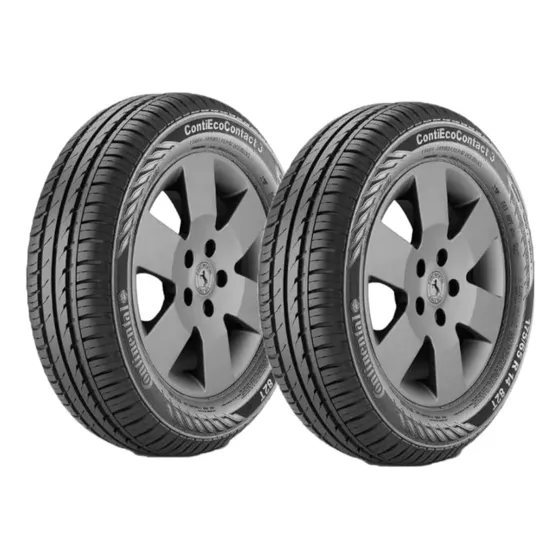 Kit 02 Pneu 165/70r14 85t Contiecocontact 3 March Kwid Ká !!