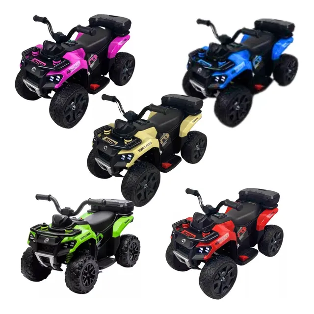 Cuatrimoto Niños Niñas Electrica Humo Recargable Led Musica