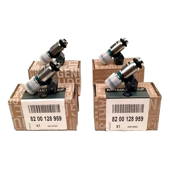 Kit X 4 Inyectores K4m 1.6 16v Renault Megane 2 Original 