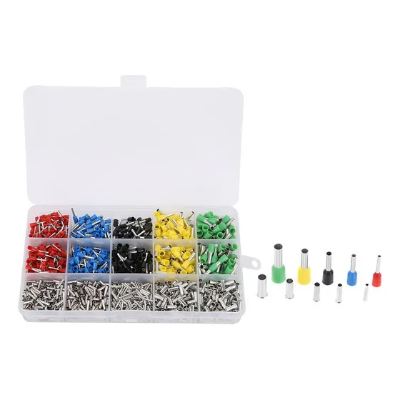 1640pcs Terminais De Crimpagem Tipo De Tubo Coldpress Wire