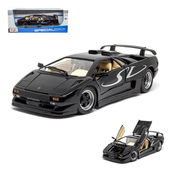 Miniatura De Carro Lamborghini Diablo Sv 1/18 Maisto