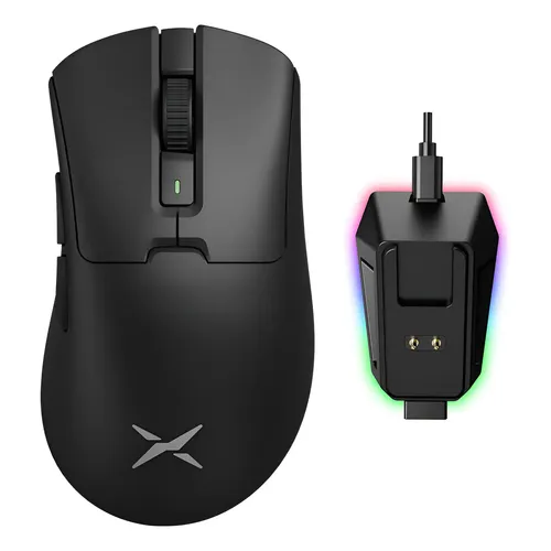 Mouse Gamer Ninja Zetsu, Wireless/bluetooth, 12000 Dpi Preto