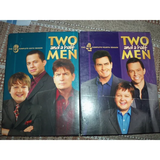 Serie Two And Half Man Temporada 4 Y 6 Dvd Original Usado