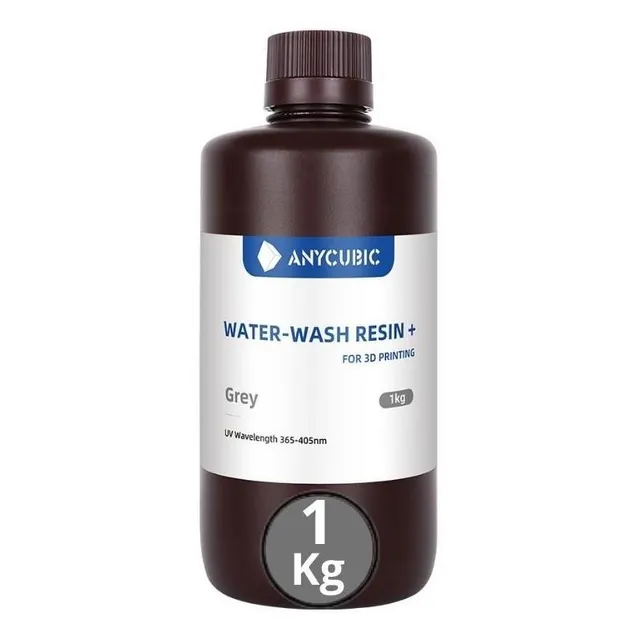 Resina Lavable Al Agua Anycubic 3d 1000g Gris | Resinas