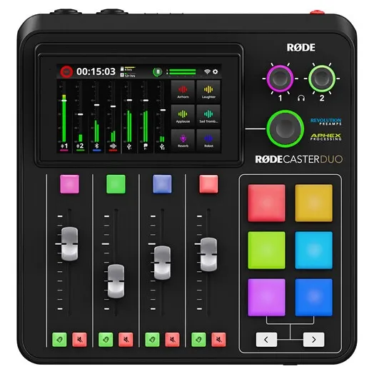 Rode Rodecaster Duo Estudio De Producción De Audio Integrado