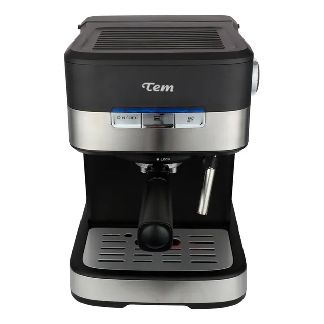 Cafetera Espresso Tem T1wcf20bs Con Espumador 20 Bar 2 Tazas