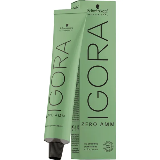 Tinta Igora Schwarzkopf Zero Amm 6-68, Sin Amoníaco