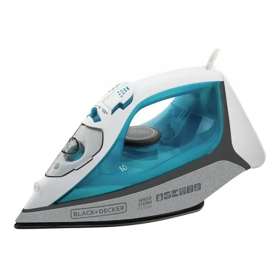 Ferro de Passar Roupa BLACK+DECKER FX3060 Base Antiaderente 127V