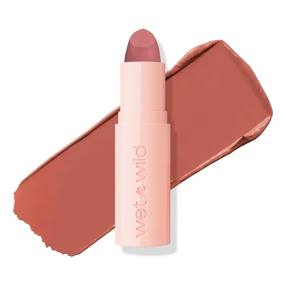 Labial En Barra Rich Satin Wet N Wild Color Hush Lil' Beige