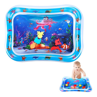 Cojín Agua Inflable Bebé Estimulación Temprana Alfombra Cojín Agua Inflable Bebé Estimulación Temprana Alfombra