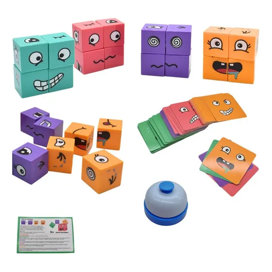 Juego Educativo Magic Cube Emoji - Expresa Emociones