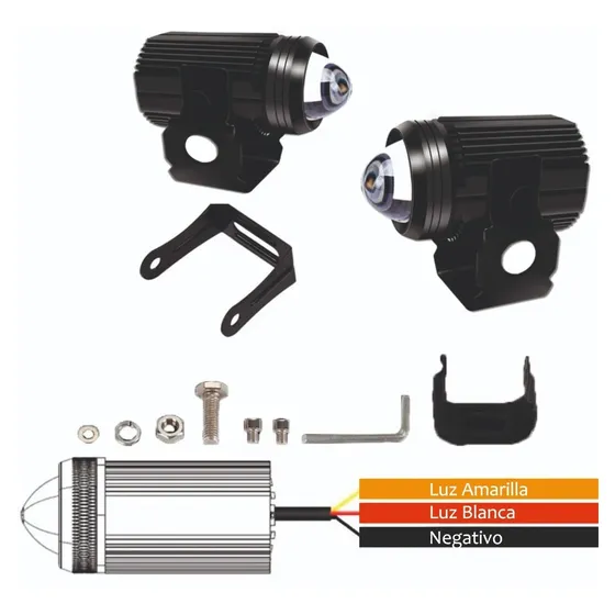 Exploradoras Mini Driving De Alta Potencia 16.000 Lm 12v-48v