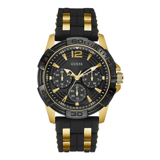 Reloj De Acero Inoxidable Azul Icónico, Resistente A Manchas