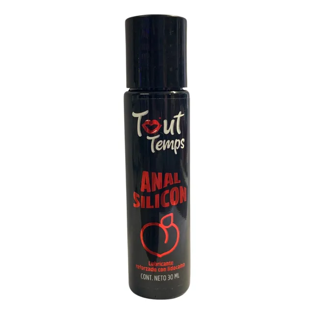 Lubricante Tout Temps Anal Silicon Con Lidocaina Anestesica Sabor Sin sabor