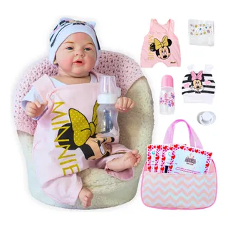 BebĂȘ Reborn Boneca Menina Realista Kit Bolsa Maternidade BebĂȘ Reborn Boneca Menina Realista Kit Bolsa Maternidade