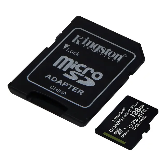 Memoria Micro Sd Kingston Canvas Select Plus 128gb Clase 10