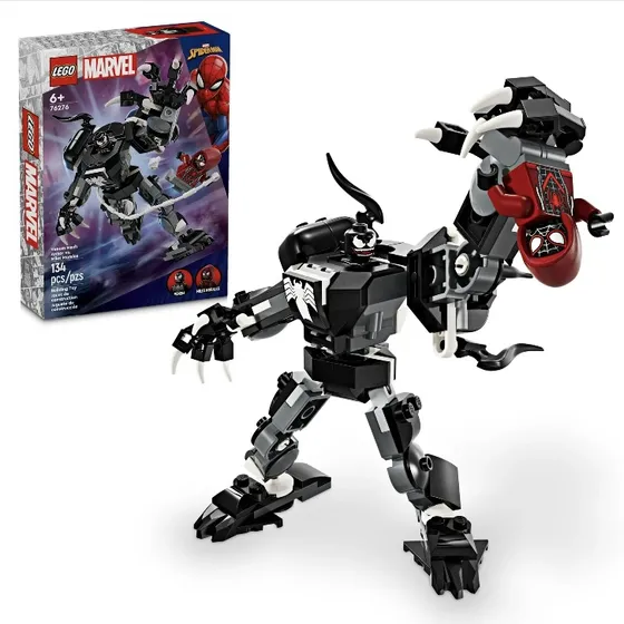 Lego Marvel 76276 Venom Vs Miles Morales Mech Armor 134 Pzas