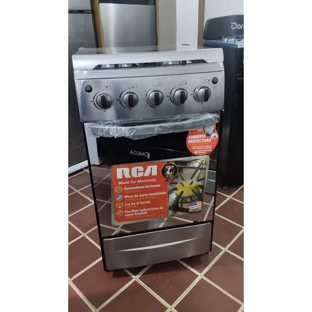 Cocina Rca 4 Hornillas Con Con Encendido Eléctrico Y Luz.