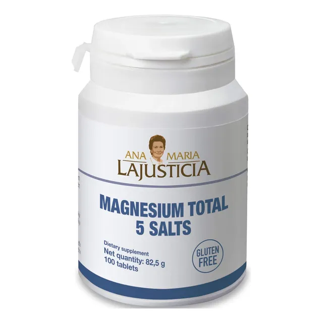 Ana Maria Lajusticia Magnesio Total 5 Sales 100 Tabletas, Ap