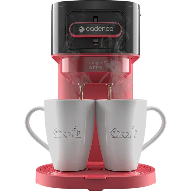Cafeteira Elétrica Cadence Single Up Caf230 Preto E Vermelho 127v Cafeteira Elétrica Cadence Single Up Caf230 Preto E Vermelho 127v