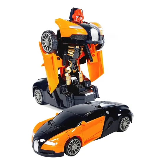 Auto Transformers C/ Sonidos Y Luces Esquiva Obstáculos