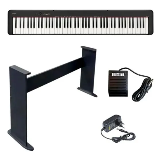 Kit Piano Digital Casio Cdp-s105 88/estante Ap Mobile Ep150