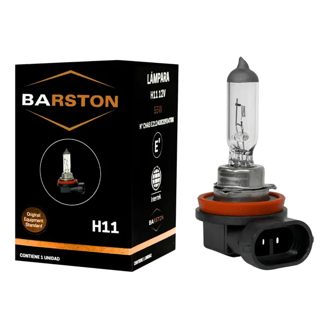Lampara H11 12v 55w Halogena Barston Calidad Premium