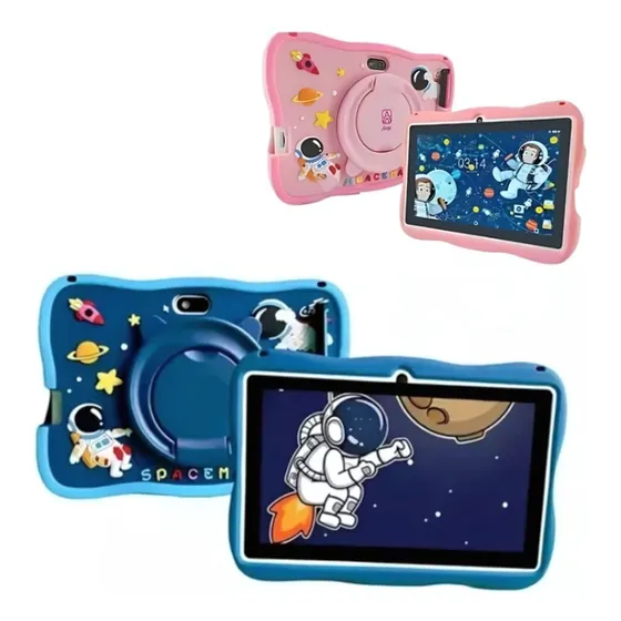 Tablet Infantil A15 7 Android 13 64gb 4gb Ram + Caneta Touch