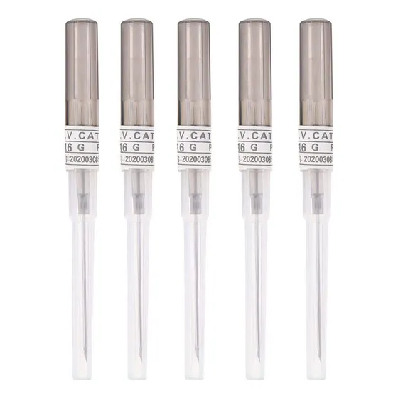 Agujas De Perforación, 5 Agujas De Catéter Iv 16g Para Kits 