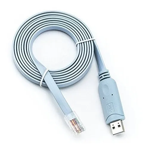 Cable De Consola Cisco Original Rj45 A Usb 2.0 1.8mts