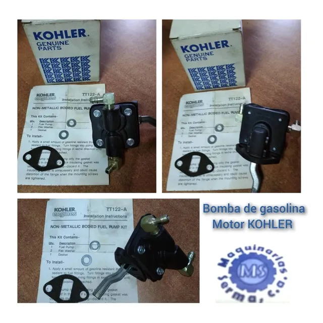 Bomba De Gasolina Motor De 8 Hp Koller Nuevo 