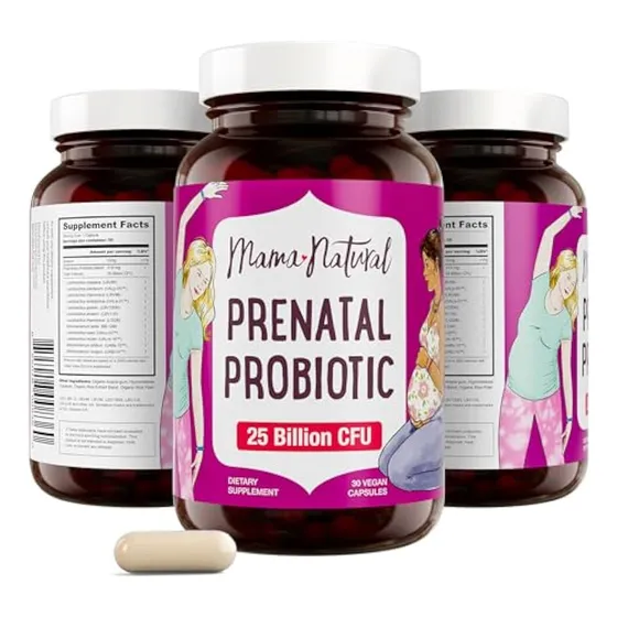 Probióticos Prenatales Mama Natural Para Mujeres (30)